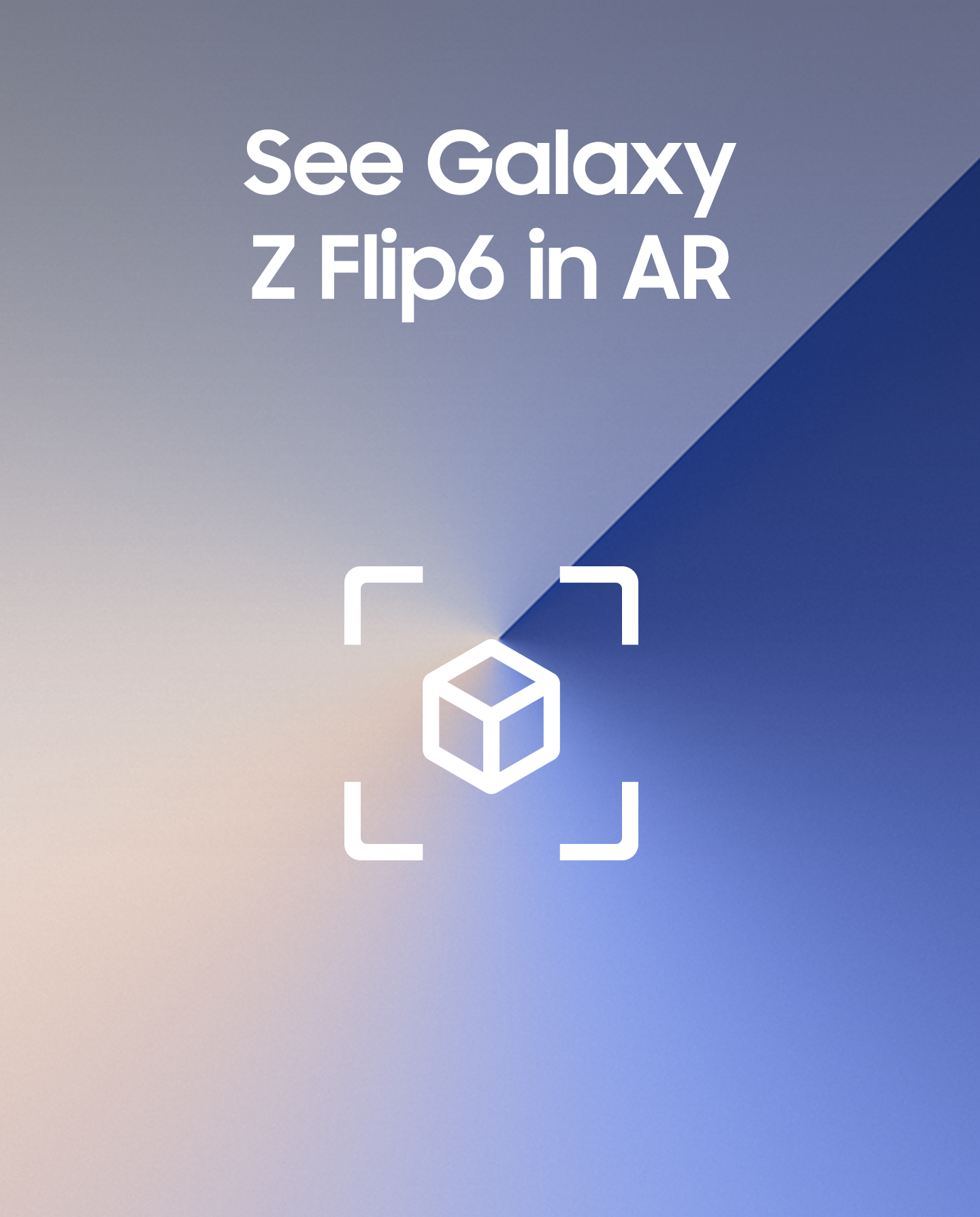 QR code to launch AR experience